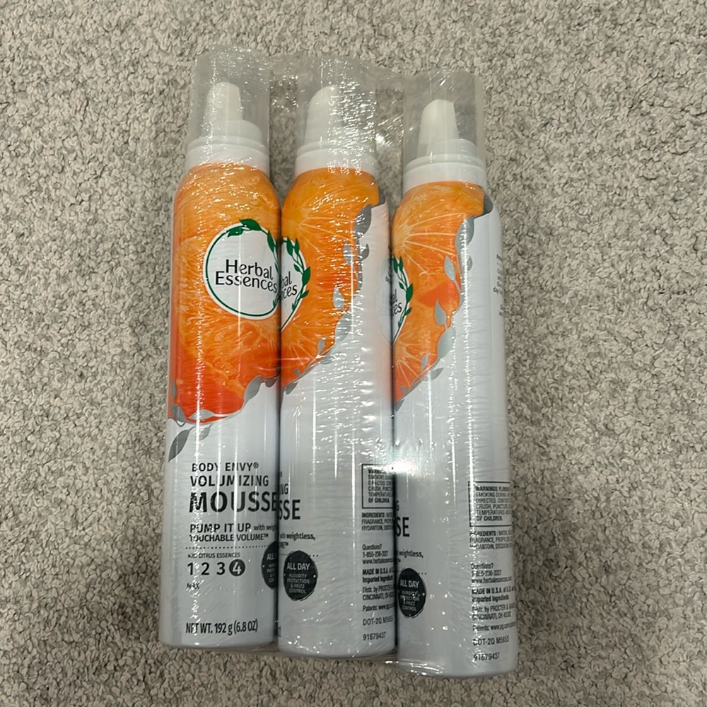 Herbal Essences Body Envy Volumizing Mousse (pack of 3)